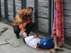 Plt. Kadis Sosial Makassar Turun Langsung Meninjau Orang Terlantar yang Tidur di Jalan