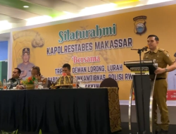 Camat Panakkukang Hadiri Kegiatan Silaturahmi Bersama Kapolrestabes Makassar