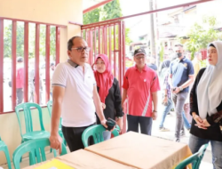 Kadinkes Kota Makassar Dampingi Wali Kota Kunjungi Lokasi Lomba Kelurahan Terpadu Tingkat Provinsi