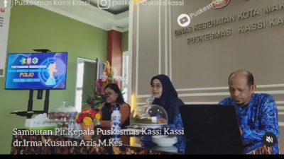 Puskesmas Kassi-Kassi Monitoring dan Evaluasi Persiapan Pelaksanaan Pekan Imunisasi Nasional Polio 2024