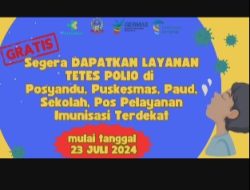 Kepala Dinas Kesehatan Makassar Ajak Warga ke Posyandu untuk Imunisasi Polio