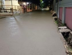 Pemkot Makassar Cor Jalan Manyikkoaya, Warga Sudiang ucapkan Terima Kasih