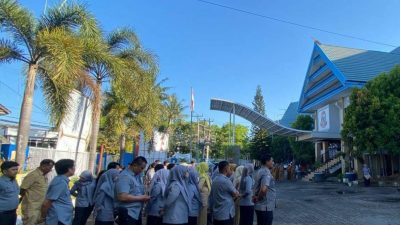 Pegawai Dinas Pendidikan Kota Makassar Gelar Apel Pagi untuk Koordinasi dan Informasi