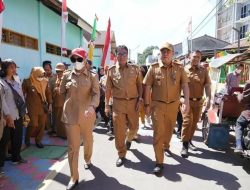 Camat Makassar Bersama Lurah Maricaya Menerima Kunjungan dari Wakil Wali Kota Makassar