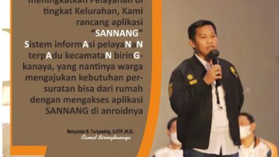 Camat Biringkanaya Perkenalkan Aplikasi SANNANG di Rakorsus