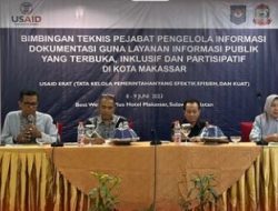 Bapenda Makassar Menghadiri Kegiatan Bimbingan Teknis PPID Kota Makassar