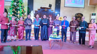 Camat Biringkanaya Benyamin B Turupadang Hadiri Perayaan Natal Gereja Pouk Jemaat Kanaan