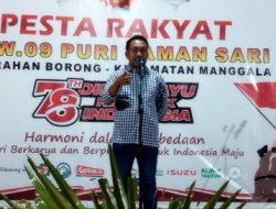 Meriahnya Pesta Rakyat di Taman Macantik, Camat Manggala Ajak Warga Ramaikan F8 Makassar