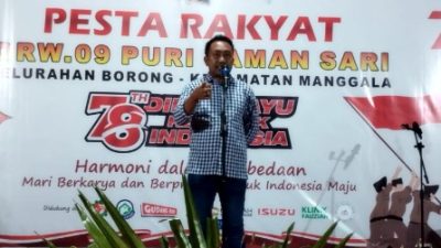 Meriahnya Pesta Rakyat di Taman Macantik, Camat Manggala Ajak Warga Ramaikan F8 Makassar