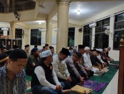 Kapolrestabes Makassar dan Camat Manggala Sambangi Mesjid Imaduddin, Safari Subuh dan Silaturahim Bersama Masyarakat