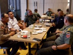 Sinergitas Tiga Pilar: Camat Ujung Pandang, Dandim, dan Manajemen Hotel Swiss-Bell Bersilaturahmi