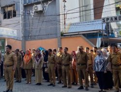 Camat Ujung Pandang Syahrial Syamsuri Jadi Pembina Apel Pagi