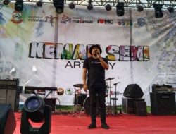 Kadispar Makassar Apresiasi Kemah Seni Art Day di Baruga Camping Ground Antang