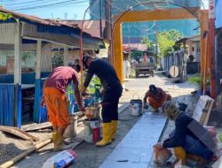 Satgas Dinas PU Makassar Lakukan Pemeliharaan Lorong Wisata Srikandi Logan City