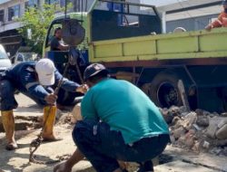 Dinas PU Makassar Respon Cepat Aduan Warga Terkait Jalan Rusak