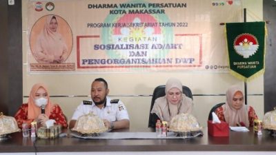 Sosialisasi AD/ART dan Pengorganisasian DWP Digelar di Kecamatan Panakkukang