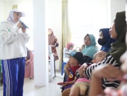 Wakil Wali Kota Makassar Fatmawati Rusdi Gerebek Stunting di Puskesmas Tamalate