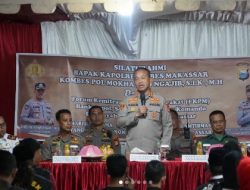 Camat Makassar Harun Rani Hadiri Acara Silaturahmi Bersama Kapolrestabes Makassar