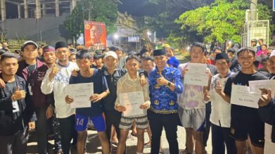 Lurah Katimbang Gelar Run Race Lantang Bangngia Tingkat Kelurahan