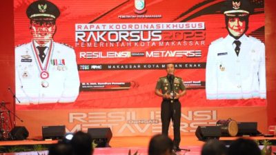 Pangdam Hasanuddin Puji Pelaksanaan Rakorsus 2023 Pemkot Makassar