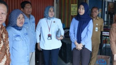 Dinas Pertanahan Makassar Ukur Lokasi Badan Milik Daerah di Pasar Segar Panakkukang