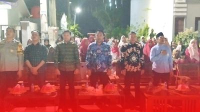 Hadiri Dua Pesta Rakyat, Camat Manggala Ingatkan untuk Menjaga Semangat dan Kekompakan