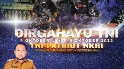 Camat Manggala Andi Anshar: Selamat Dirgahayu TNI ke-78